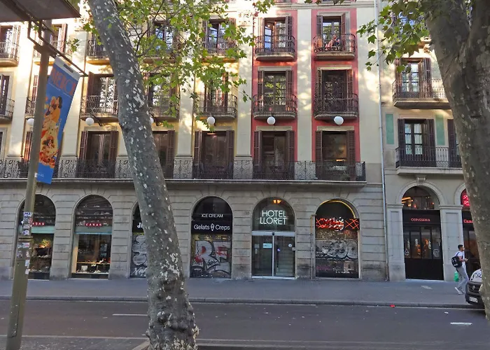 Hotel met uitzicht: Hotel Lloret Ramblas