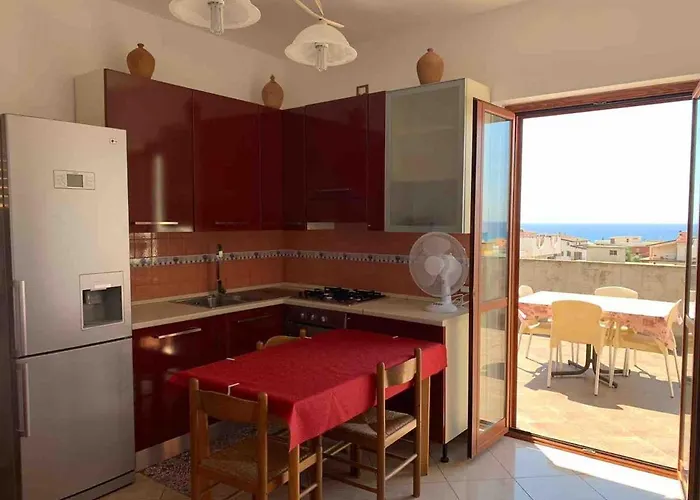 The Terrace Overlooking The Ionian Sea