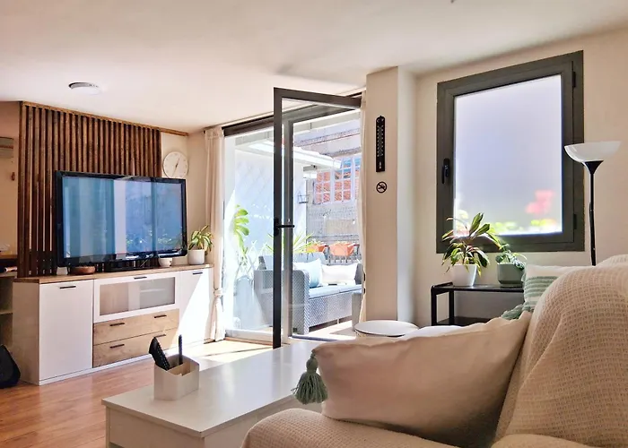 Apartamento con terraza, centro histórico de Noia