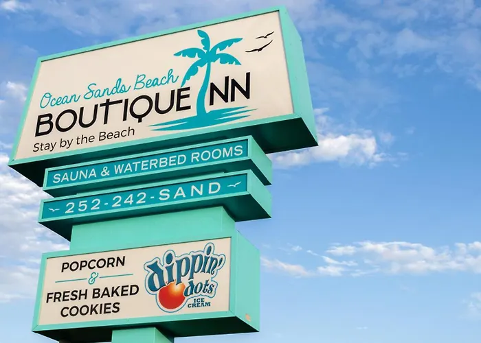 New 2026-Ocean Sands Beach Boutique -Sauna And Salt-Mineral Pool -Free Beach Bikes And Famous Beach- Fresh Baked Cookies And Popcorn - Bathrobes And Sunscreen In All Rooms-Ultra Sparkling-Free Laundry- 4 Grand Black Beds-Call Now & Save-1-252-Aha-