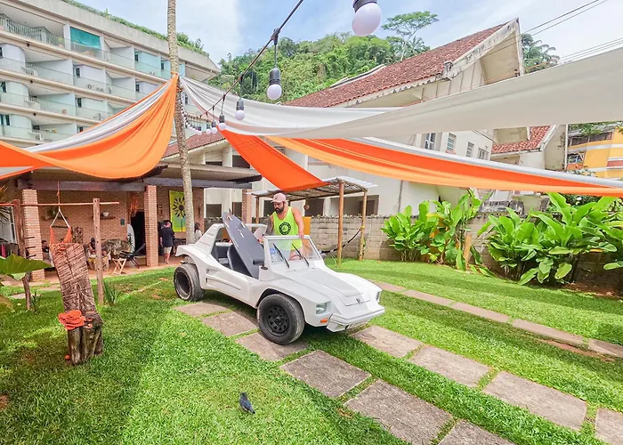 Hotel de praia: HOSTEL QUINTAL GUEST Ubatuba - PG