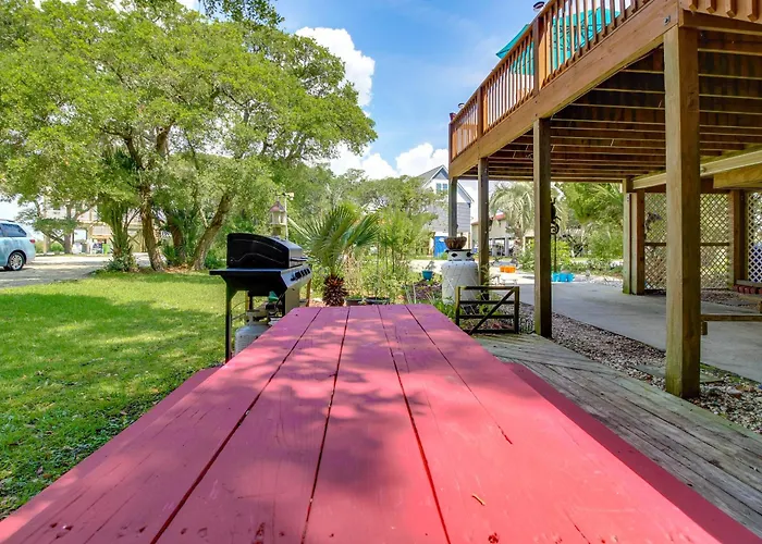 Walk To North Topsail Shores: Beach House W/ Gear!