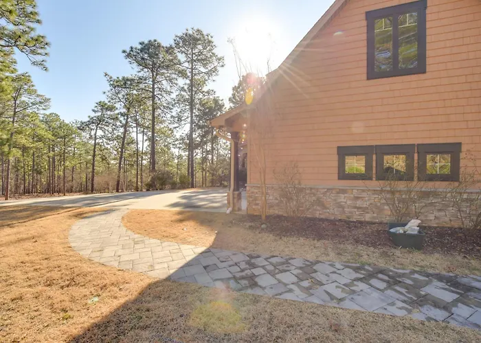 Fire Pit + Patio: Spacious Southern Pines Retreat