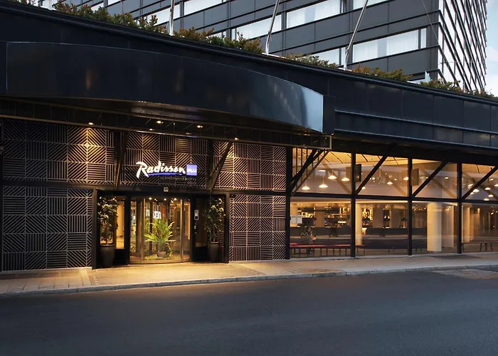 Beach hotel: Radisson Blu Scandinavia Hotel, Oslo