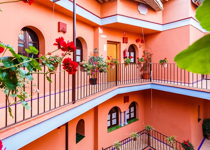 Hotel met uitzicht: Patio De La Alameda