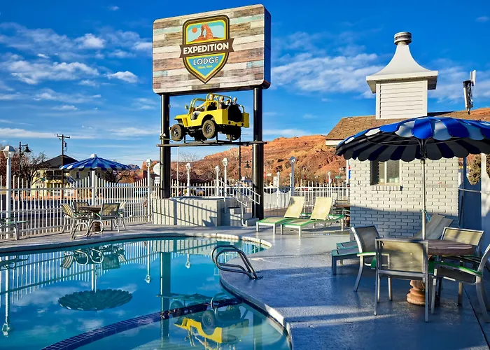 Kid friendly hotel Expedition Lodge Moab Arches National Park