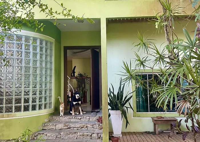 Casa Samaúma Floripa, ALUGUEL DE QUARTOS - Achochego e Tranquilidade à 30 metros da Praia
