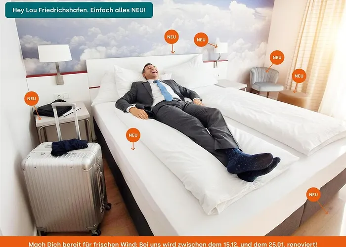 Hotel nahe Flughafen: Styles Hotel Friedrichshafen