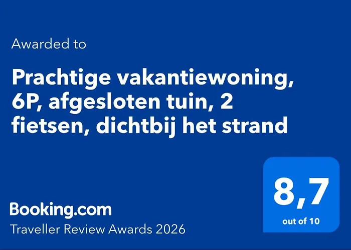 Vakantiehuis Bij Strand Julianadorp, Afgesloten Tuin & Hond Welkom, Mobiele Airco