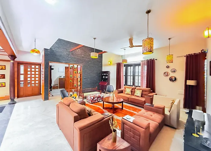 Lagoon Luxe 4Bhk Luxury Terrace Pool With Private Theatre & Pool Table By Spacez