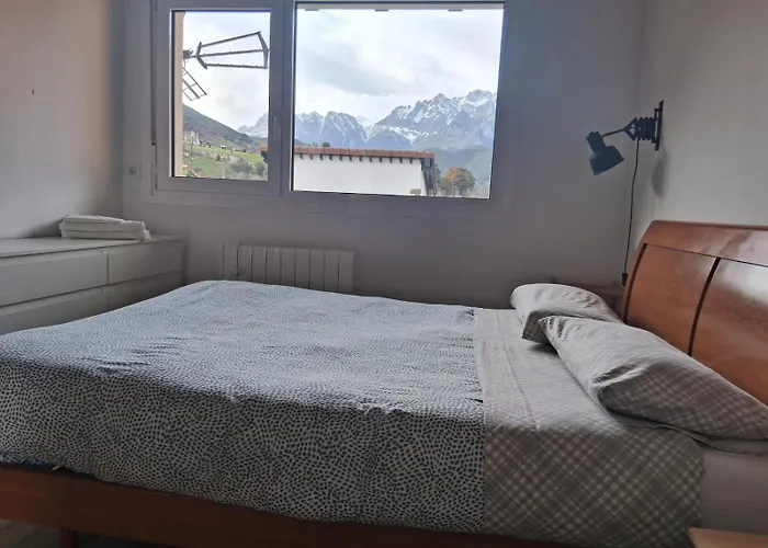 Mirando a los Picos de Europa