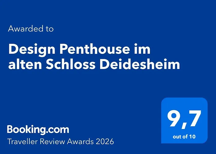 Design Penthouse im alten Schloss Deidesheim