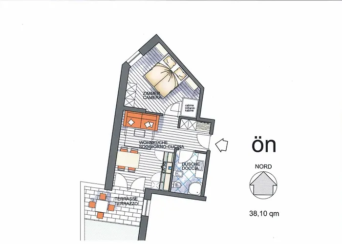 Apartment Oen Residence Bun Ste