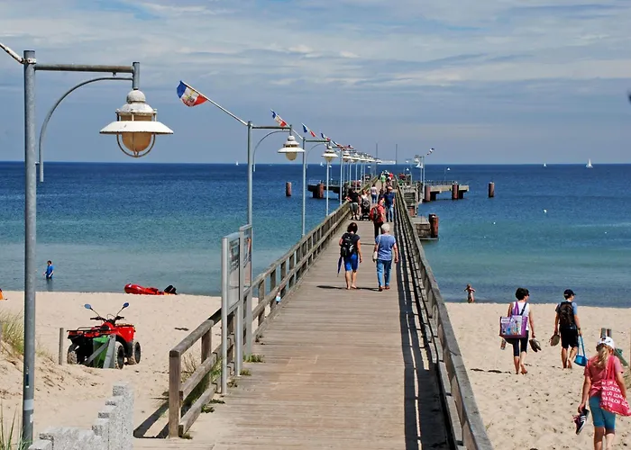 Ferienwohnung mit Balkon 500 m bis zum Strand VB