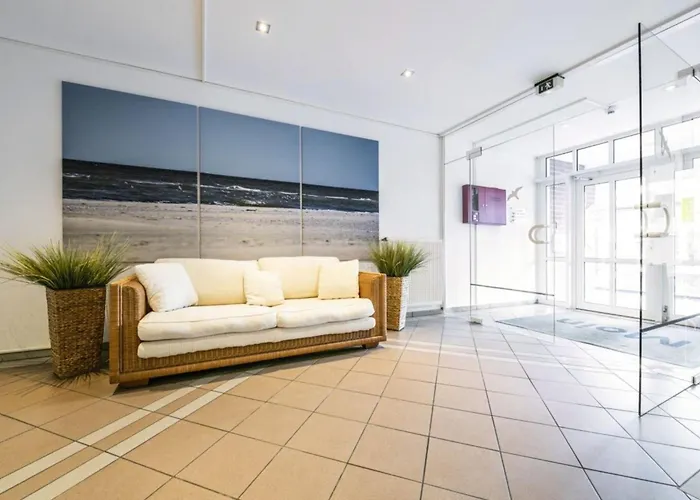 Ferienwohnung 206 Juist Strandburg für 2 bis 5 Personen mit Schwimmbad und Sauna