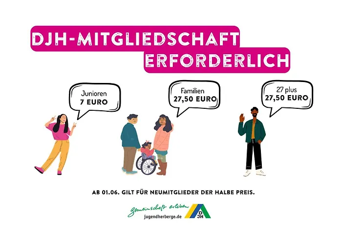 DJH Mitgliedschaft Erforderlich - Membership Required