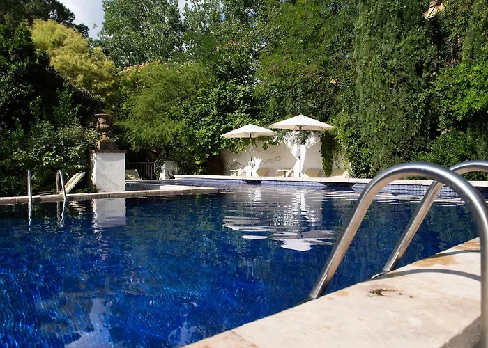 Hot Tub in Room Mas De La Chapelle