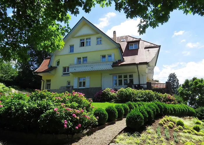 Hotel mit Aussicht: Hotel Villa Elben Lörrach bei Basel