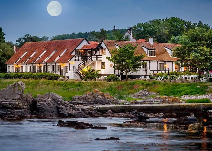 Hotel nahe College: Allinge Badehotel